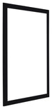 Como MDF Cornice 48x68cm Nero Lucente Davanti Obliquo | Yourdecoration.it