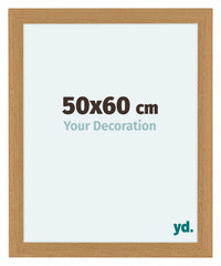 Como MDF Cornice 50x60cm Faggio Davanti Dimensione | Yourdecoration.it