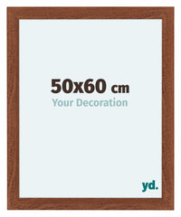 Como MDF Cornice 50x60cm Noce Davanti Dimensione | Yourdecoration.it