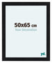 Como MDF Cornice 50x65cm Nero Opaco Davanti Dimensione | Yourdecoration.it