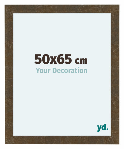 Como MDF Cornice 50x65cm Oro Antico Davanti Dimensione | Yourdecoration.it