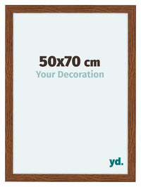 Como MDF Cornice 50x70cm Quercia Rustico Davanti Dimensione | Yourdecoration.it