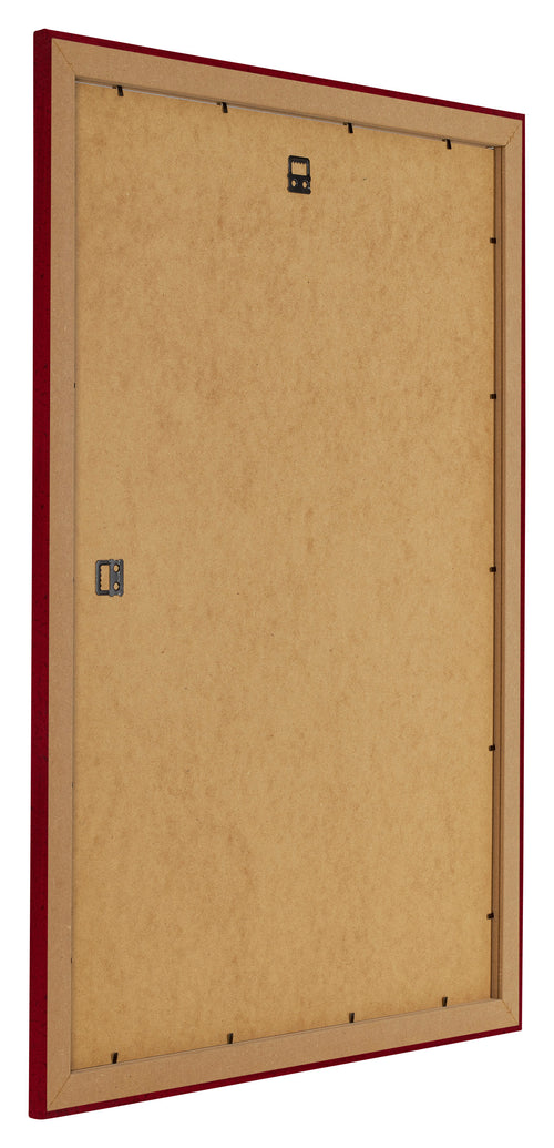 Como MDF Cornice 50x70cm Vino Rosso Spazzato Retro Obliquo | Yourdecoration.it
