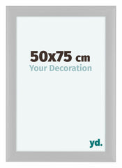 Como MDF Cornice 50x75cm Bianco Lucente Davanti Dimensione | Yourdecoration.it