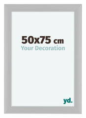 Como MDF Cornice 50x75cm Bianco Opaco Davanti Dimensione | Yourdecoration.it