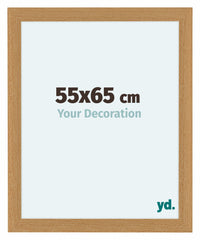 Como MDF Cornice 55x65cm Faggio Davanti Dimensione | Yourdecoration.it