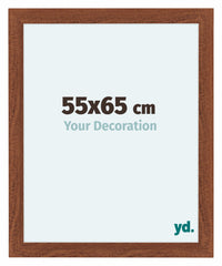 Como MDF Cornice 55x65cm Noce Davanti Dimensione | Yourdecoration.it