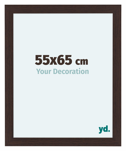 Como MDF Cornice 55x65cm Quercia Scura Davanti Dimensione | Yourdecoration.it