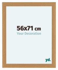 Como MDF Cornice 56x71cm Faggio Davanti Dimensione | Yourdecoration.it