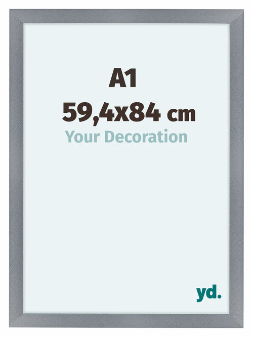 Como MDF Cornice 59 4x84cm A1 Alluminio Spazzolato Davanti Dimensione | Yourdecoration.it