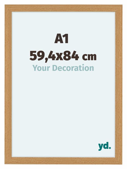 Como MDF Cornice 59 4x84cm A1 Faggio Davanti Dimensione | Yourdecoration.it