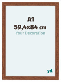 Como MDF Cornice 59 4x84cm A1 Noce Davanti Dimensione | Yourdecoration.it