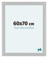 Como MDF Cornice 60x70cm Bianco Lucente Davanti Dimensione | Yourdecoration.it