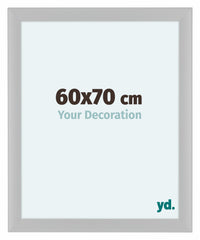 Como MDF Cornice 60x70cm Bianco Lucente Davanti Dimensione | Yourdecoration.it
