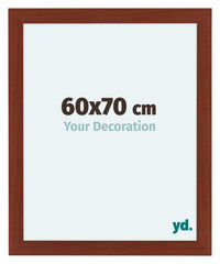 Como MDF Cornice 60x70cm Ciliegie Davanti Dimensione | Yourdecoration.it
