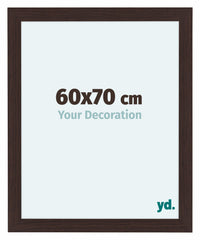 Como MDF Cornice 60x70cm Quercia Scura Davanti Dimensione | Yourdecoration.it