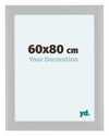Como MDF Cornice 60x80cm Bianco Lucente Davanti Dimensione | Yourdecoration.it
