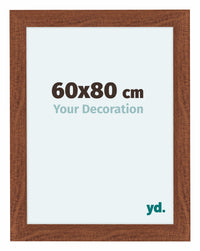 Como MDF Cornice 60x80cm Noce Davanti Dimensione | Yourdecoration.it