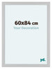 Como MDF Cornice 60x84cm Bianco Lucente Davanti Dimensione | Yourdecoration.it