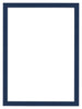 Como MDF Cornice 60x84cm Blu Scuro Spazzato Davanti | Yourdecoration.it