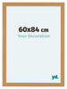 Como MDF Cornice 60x84cm Faggio Davanti Dimensione | Yourdecoration.it