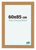 Como MDF Cornice 60x85cm Faggio Davanti Dimensione | Yourdecoration.it