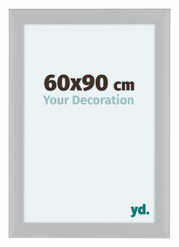 Como MDF Cornice 60x90cm Bianco Lucente Davanti Dimensione | Yourdecoration.it