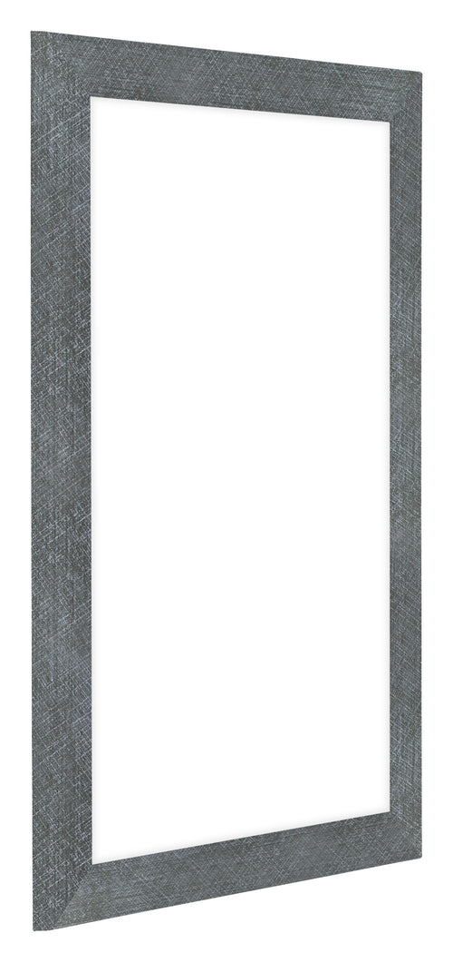 Como MDF Cornice 60x90cm Ferro Spazzato Davanti Obliquo | Yourdecoration.it
