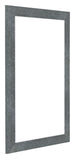 Como MDF Cornice 60x90cm Ferro Spazzato Davanti Obliquo | Yourdecoration.it