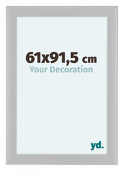Como MDF Cornice 61x91 5cm Bianco Lucente Davanti Dimensione | Yourdecoration.it
