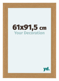 Como MDF Cornice 61x91 5cm Faggio Davanti Dimensione | Yourdecoration.it