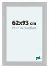 Como MDF Cornice 62x93cm Bianco Lucente Davanti Dimensione | Yourdecoration.it