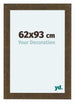 Como MDF Cornice 62x93cm Oro Antico Davanti Dimensione | Yourdecoration.it