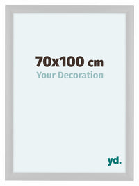 Como MDF Cornice 70x100cm Bianco Lucente Davanti Dimensione | Yourdecoration.it