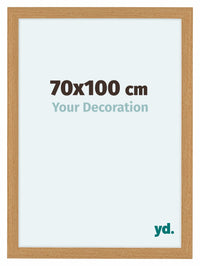 Como MDF Cornice 70x100cm Faggio Davanti Dimensione | Yourdecoration.it