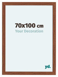 Como MDF Cornice 70x100cm Noce Davanti Dimensione | Yourdecoration.it