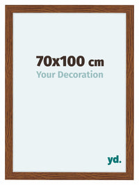 Como MDF Cornice 70x100cm Quercia Rustico Davanti Dimensione | Yourdecoration.it