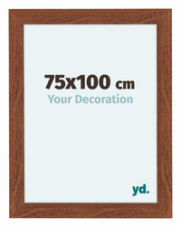 Como MDF Cornice 75x100cm Noce Davanti Dimensione | Yourdecoration.it