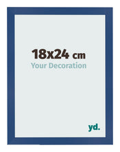 Cornice 18x24 cm Blu Scuro MDF Bologna Davanti Dimensione | Yourdecoration.it