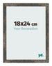 Cornice 18x24 cm Metallo Ossidato MDF Bologna Davanti Dimensione | Yourdecoration.it