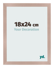 Cornice 18x24 cm Rosa Antico MDF Bologna Davanti Dimensione | Yourdecoration.it