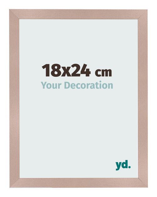 Cornice 18x24 cm Rosa Antico MDF Bologna Davanti Dimensione | Yourdecoration.it