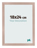 Cornice 18x24 cm Rosa Antico MDF Bologna Davanti Dimensione | Yourdecoration.it