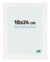 Cornice 18x24cm Bianco Vintage MDF Pisa Davanti Dimensione | Yourdecoration.it