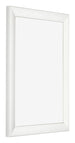 Cornice 18x24cm Bianco Vintage MDF Pisa Davanti Obliquo | Yourdecoration.it
