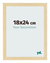 Cornice 18x24cm Faggio Decorativo MDF Bologna Davanti Dimensione | Yourdecoration.it