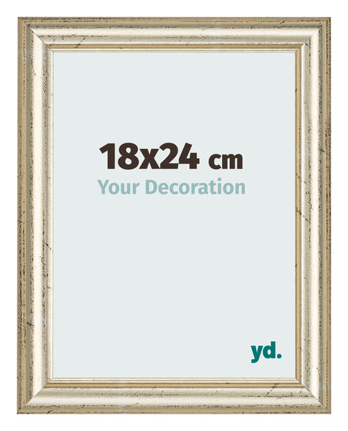 Cornice 18x24cm Lucentezza Metallica MDF Lazio Davanti Dimensione | Yourdecoration.it