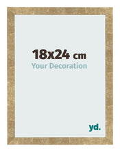 Cornice 18x24cm Oro Antico MDF Bologna Davanti Dimensione | Yourdecoration.it