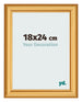 Cornice 18x24cm Oro Opaco MDF Lazio Davanti Dimensione | Yourdecoration.it
