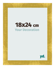 Cornice 18x24cm Oro Vintage MDF Pisa Davanti Dimensione | Yourdecoration.it